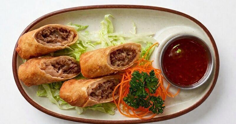 Cheese Steak Egg Rolls (2)