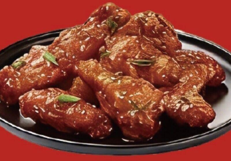 Fried Garlic Korean Style Fried Chicken